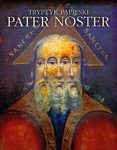 Okładka dedykowanej Ojcu Świętemu płyty Pater noster, nagranej przez Akademicki Chór Uniwersytetu Śląskiego
