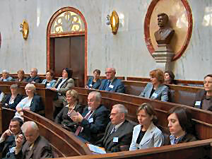Pierwszy dzień obrad, w Sali Sejmu Śląskiego
